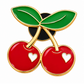 Red Cherries - Enamel Pin