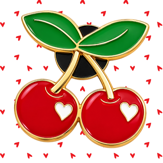 Red Cherries - Enamel Pin