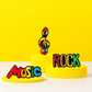 Colourful Music - 3 Enamel Pin Set