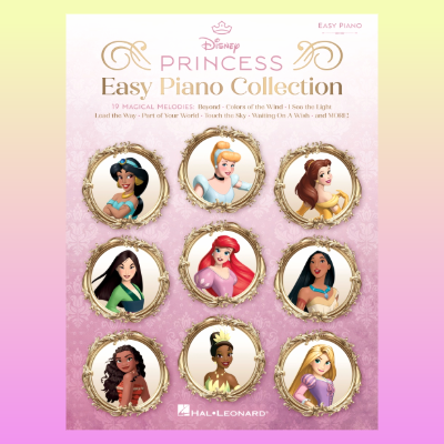 Disney Princess Easy Piano Songbook (New Release)