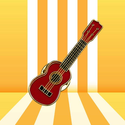 Red Ukulele Mini Pin