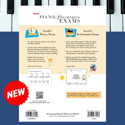 Piano Adventures: The Grand Level 4 All in One Book (New Release)