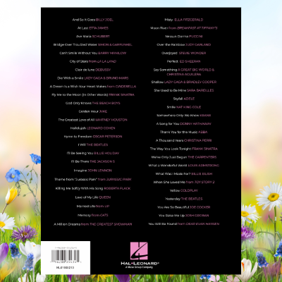 First 50 Most Beautiful Songs You Should Play on the Piano (New Release)