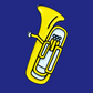 Yellow Tuba Enamel Pin