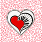 Piano Heart Enamel Pin