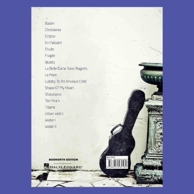 Best of Dominic Miller Songbook for Guitar Book (17 Crafted Solo Pieces)