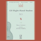 Mauro Giuliani - 120 Right Hand Studies Op 1A For Guitar Book