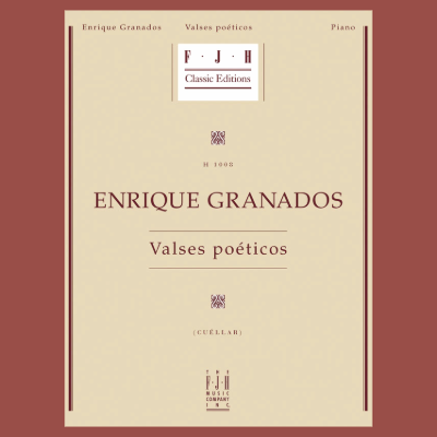 Enrique Granados - Valses Poeticos for Piano Book