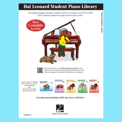 Hal Leonard Student Piano Library - Piano Technique Level 3 Book