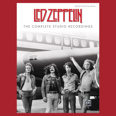 Led Zeppelin - Complete Studio Recordings Guitar Tab Hardcover Book