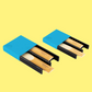 D'Addario Woodwind Reed Guard (Blue) - Clarinet and Alto/Soprano Saxophone