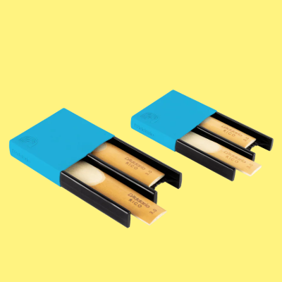 D'Addario Woodwind Reed Guard (Blue) - Clarinet and Alto/Soprano Saxophone