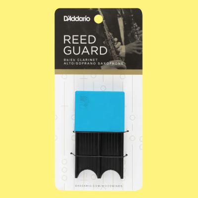 D'Addario Woodwind Reed Guard (Blue) - Clarinet and Alto/Soprano Saxophone