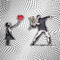 Banksy Enamel Pin Set (2 Piece)