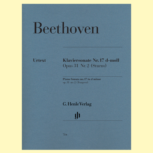 Beethoven - Piano Sonata no. 17 d minor op. 31 no. 2 (Tempest) Book