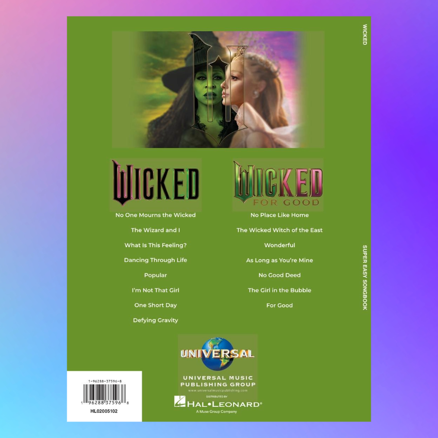 Wicked Music From The Motion Pictures Super Easy Songbook