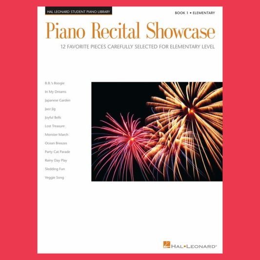 HLSPL - Piano Recital Showcase Book 1 (12 Elementary Piano Solos)