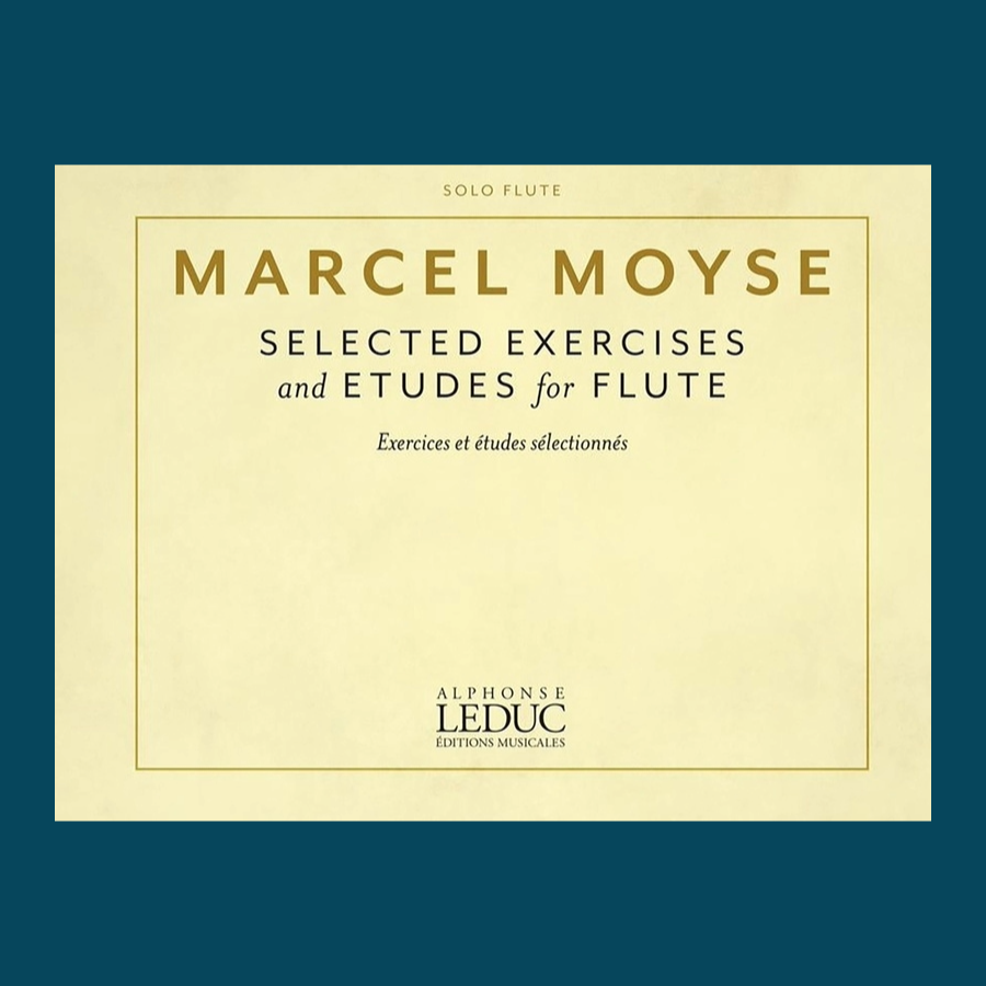 Marcel Moyse - Selected Excercises and Etudes for Flute Book