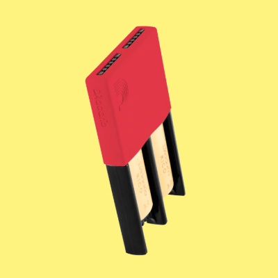 D'Addario Woodwind Reed Guard (Red) - Clarinet and Alto/Soprano Saxophone