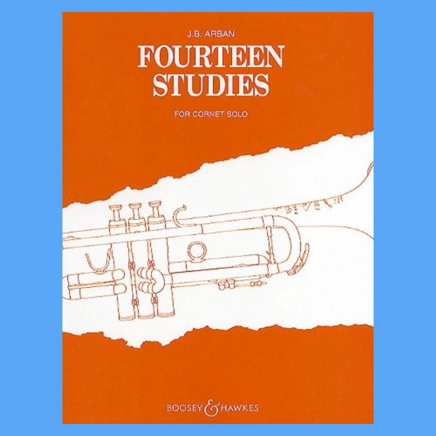 Jean-Baptiste Arban - Fourteen Studies For Trumpet (Cornet) Book