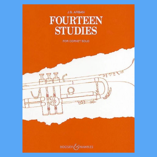 Jean-Baptiste Arban - Fourteen Studies For Trumpet (Cornet) Book