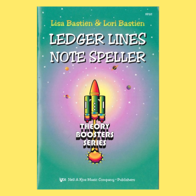 Bastien Theory Boosters - Ledger Lines Note Speller Book