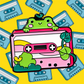 Frogger Cassette Enamel Pin