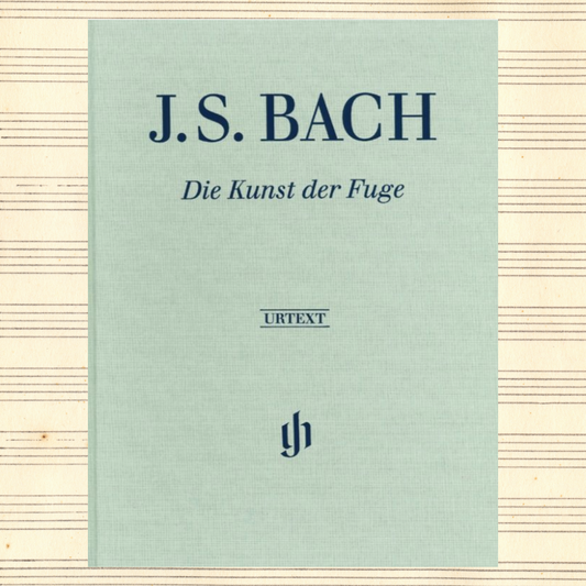 J.S Bach - The Art Of Fugue BWV 1080 Piano Clothbound Edition Book