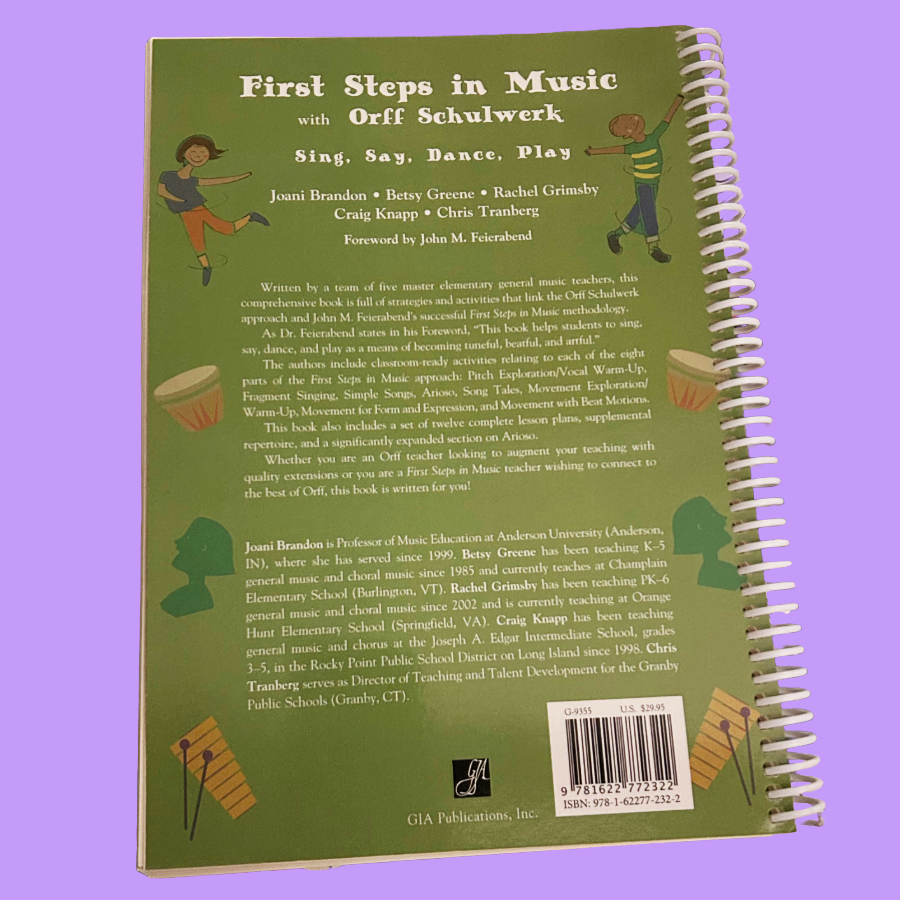 First Steps in Music with Orff Schulwerk - Sing, Say, Dance, Play Book
