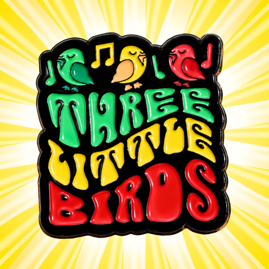 Three Little Birds - Enamel Pin