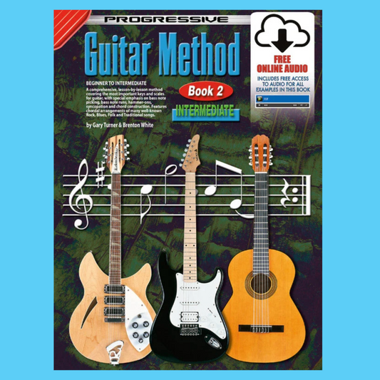 Progressive Guitar Method Book 2 (Book/Online Audio)