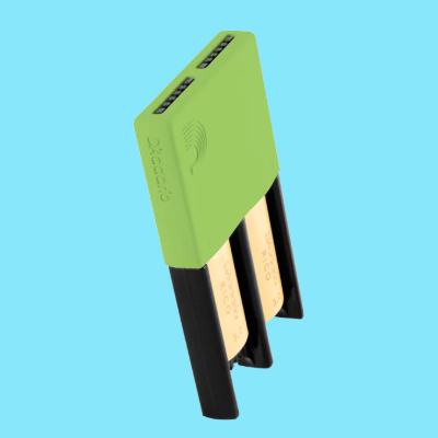 D'Addario Woodwind Reed Guard (Green) - Clarinet and Alto/Soprano Saxophone