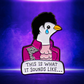When Doves Cry - Enamel Pin
