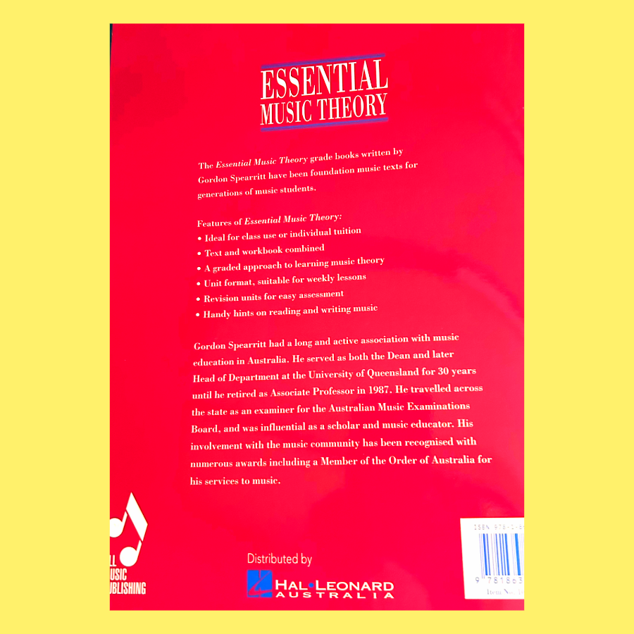 Essential Music Theory - Grade 4 Book