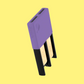 D'Addario Woodwind Reed Guard (Purple)- Clarinet and Alto/Soprano Saxophone