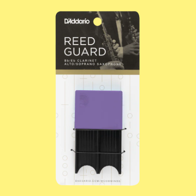 D'Addario Woodwind Reed Guard (Purple)- Clarinet and Alto/Soprano Saxophone