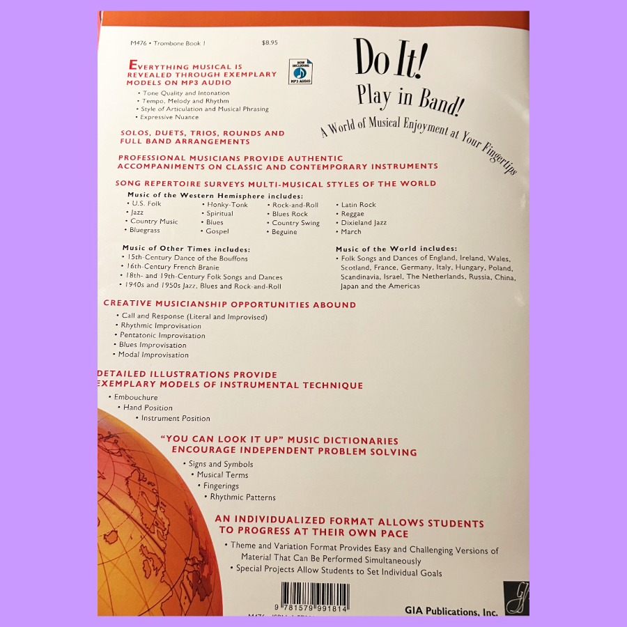 Do It! Play Trombone - Book 1 (Book and Audio)