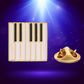 Piano Keys - Copper and Gold Mini Pin