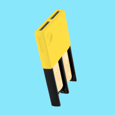 D'Addario Woodwind Reed Guard (Yellow)- Clarinet and Alto/Soprano Saxophone