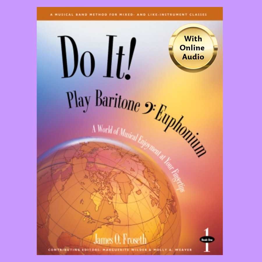 Do It! Play Baritone/Euphonium Book 1 (Book and Audio)