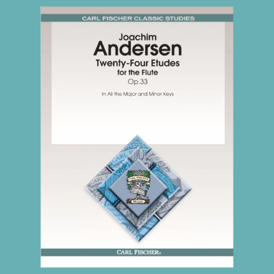Joachim Andersen - Twenty Four Exercises for the Flute Op 33 Book