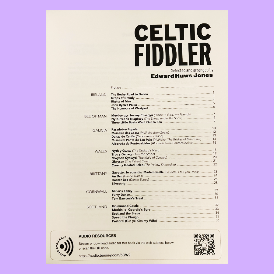 Celtic Fiddler - Violin Edition Book/Audio