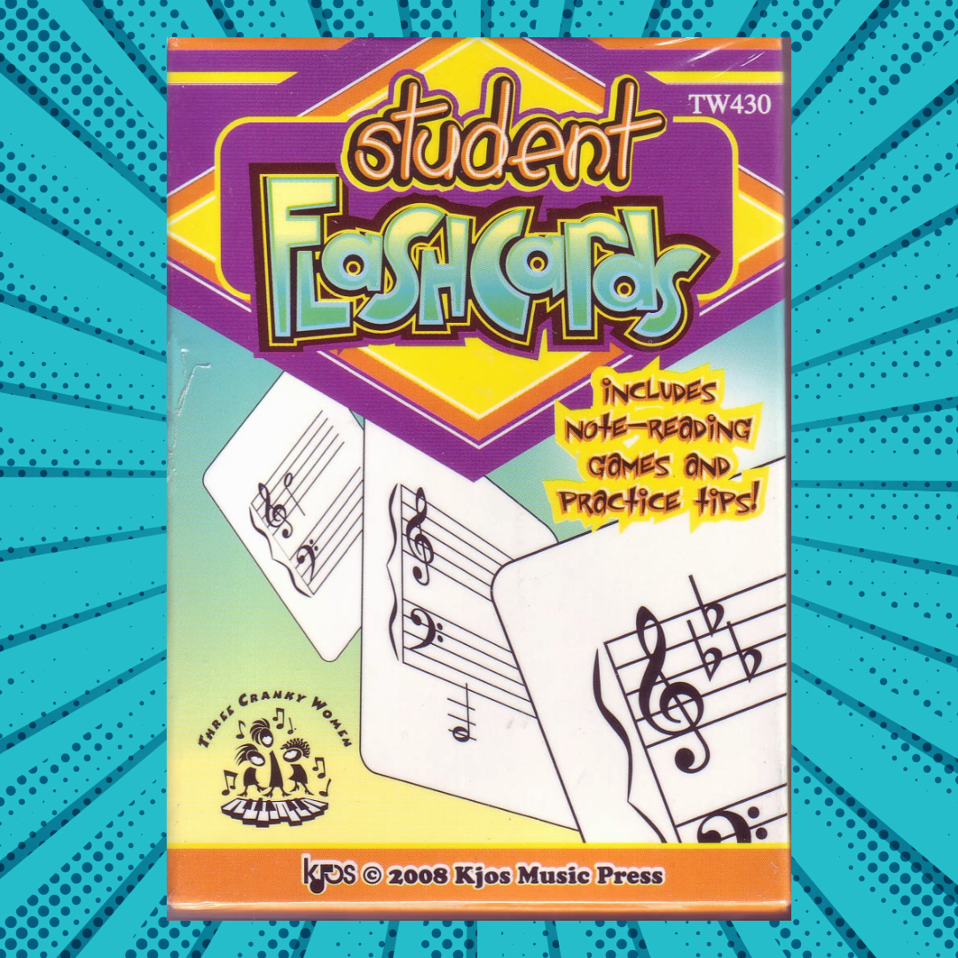 Student Flash Cards Notes And Key Signatures