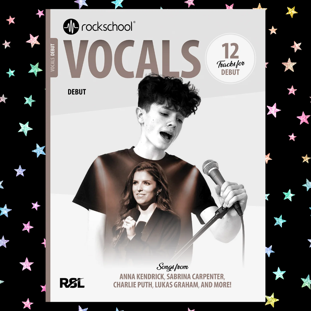 Rockschool Vocals Debut (2026) Book with Online Audio NEW- COMING SOON