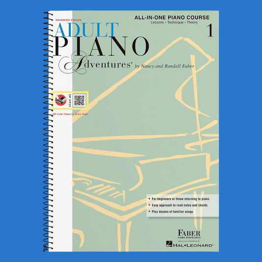 Adult Piano Adventures: All In One Lesson Book 1 (Spiral Bound Book/Ola)