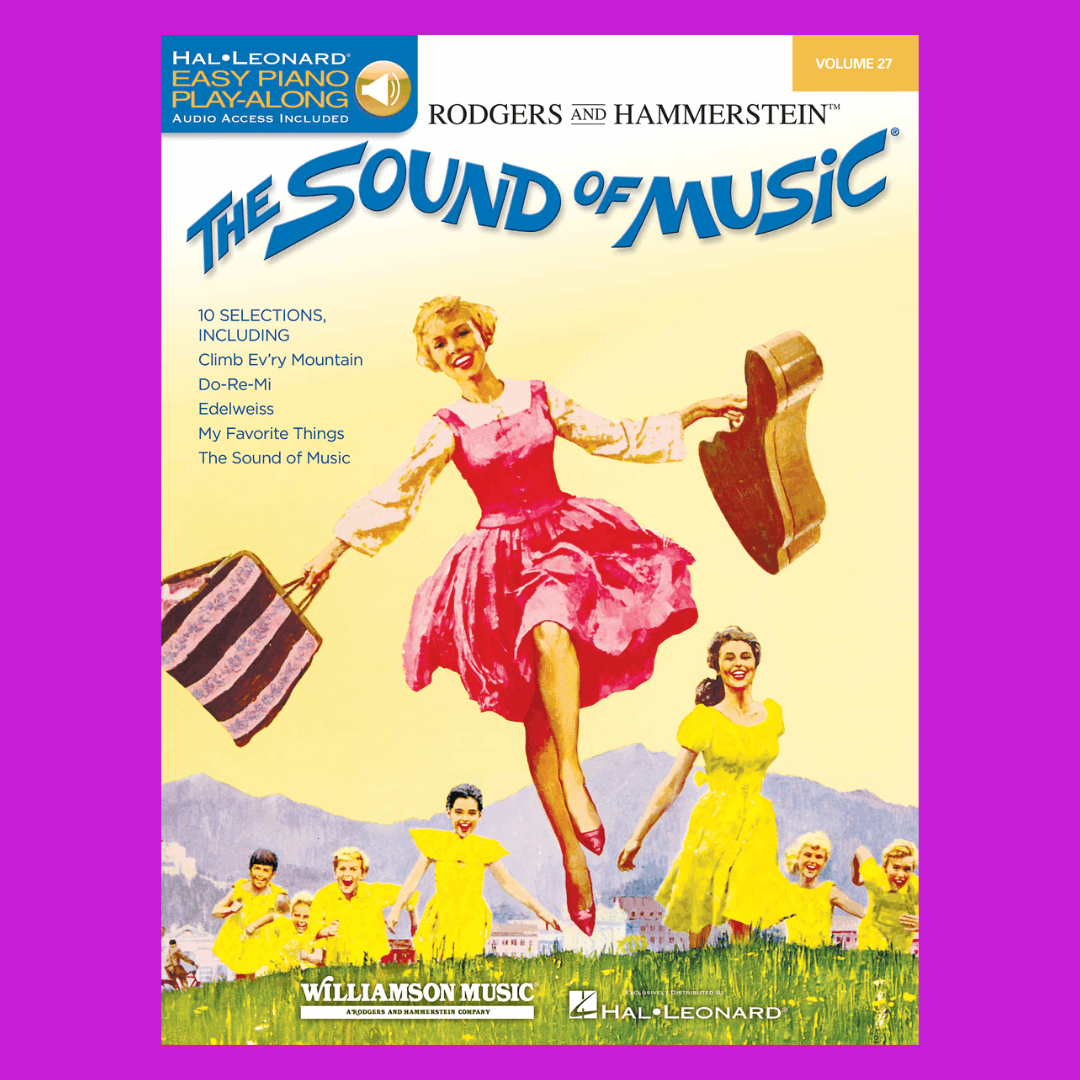Sound Of Music - Easy Piano Play Along Volume 27 Book/Audio (10 Favourites)