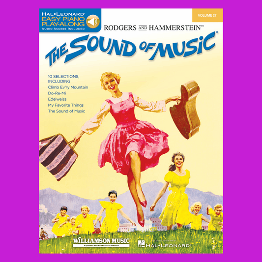 Sound Of Music - Easy Piano Play Along Volume 27 Book/Audio (10 Favourites)