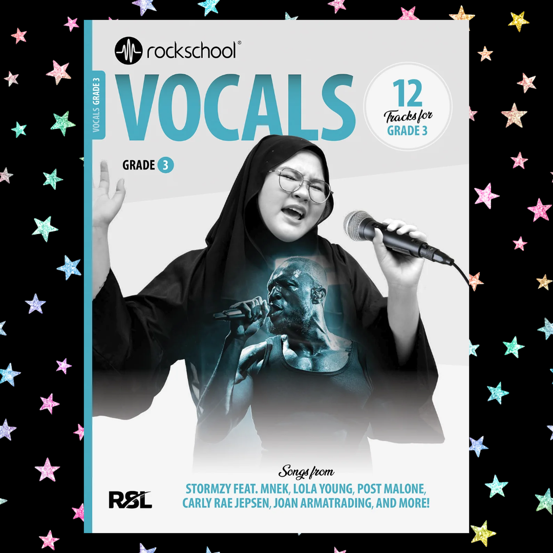 Rockschool Vocals Grade 3 (2026) Book with Online Audio NEW- COMING SOON