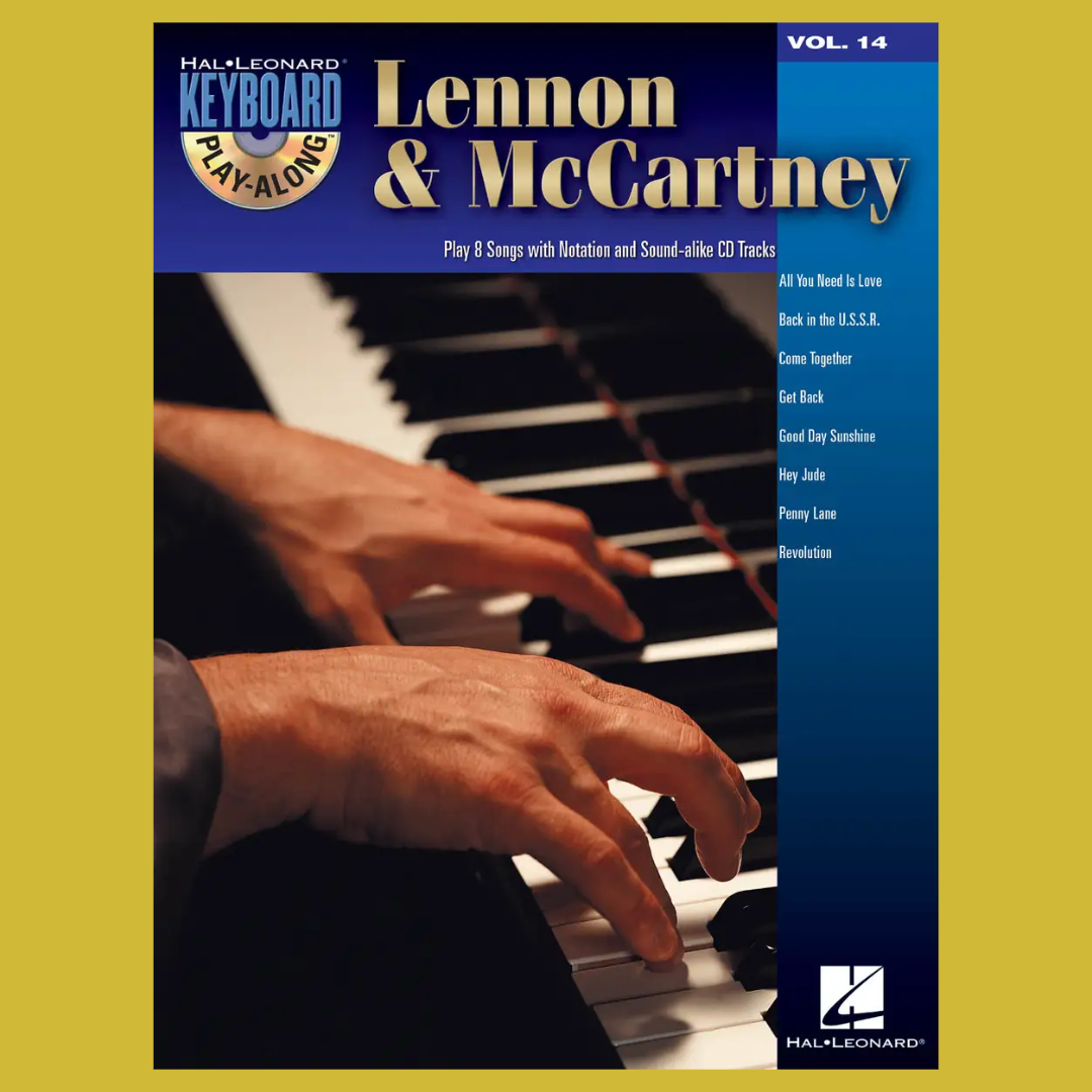 Lennon & McCartney Keyboard Play Along Book/CD