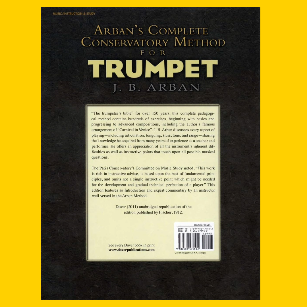 Arban's Complete Conservatory Method for Trumpet Book